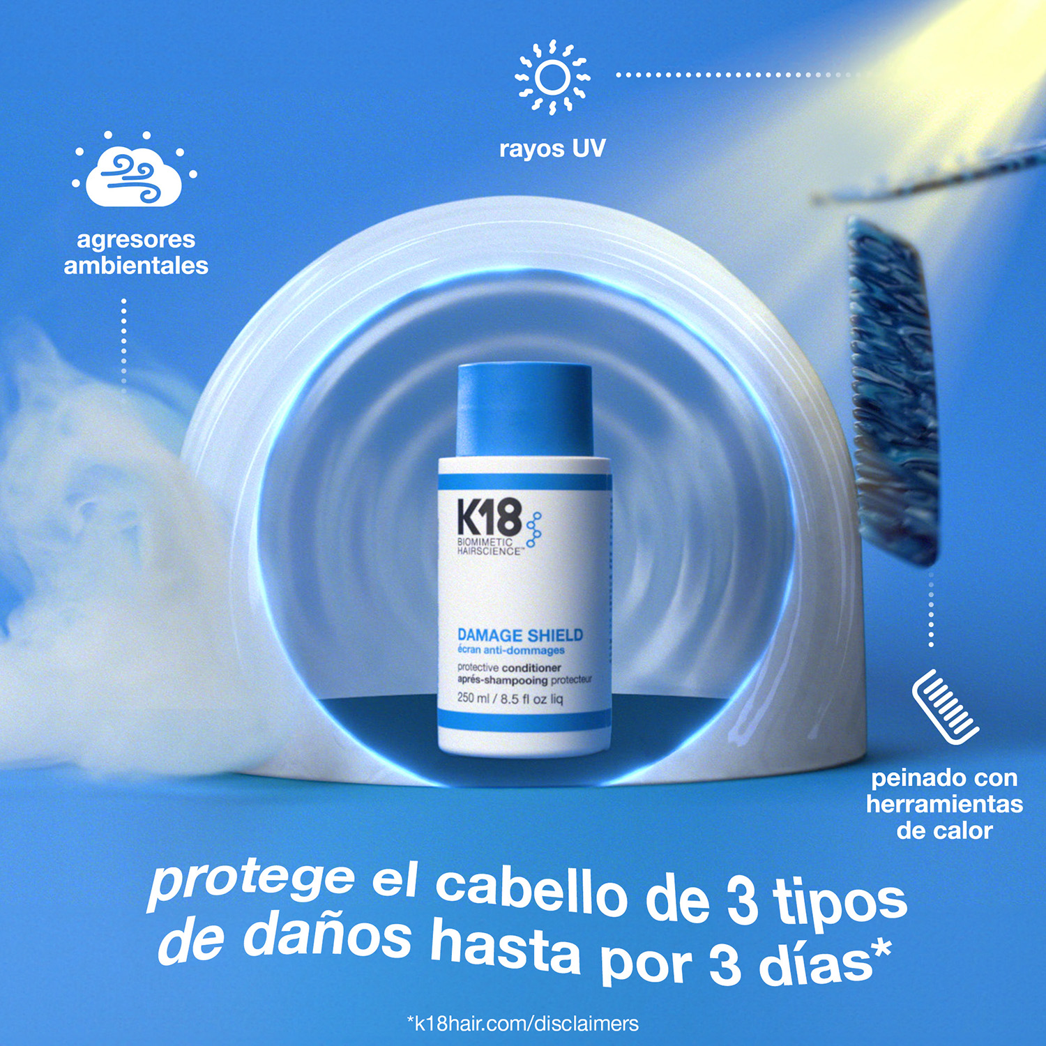 K18 DAMAGE SHIELD PROTECTIVE CONDITIONER (ACONDICIONADOR PROTECTOR)